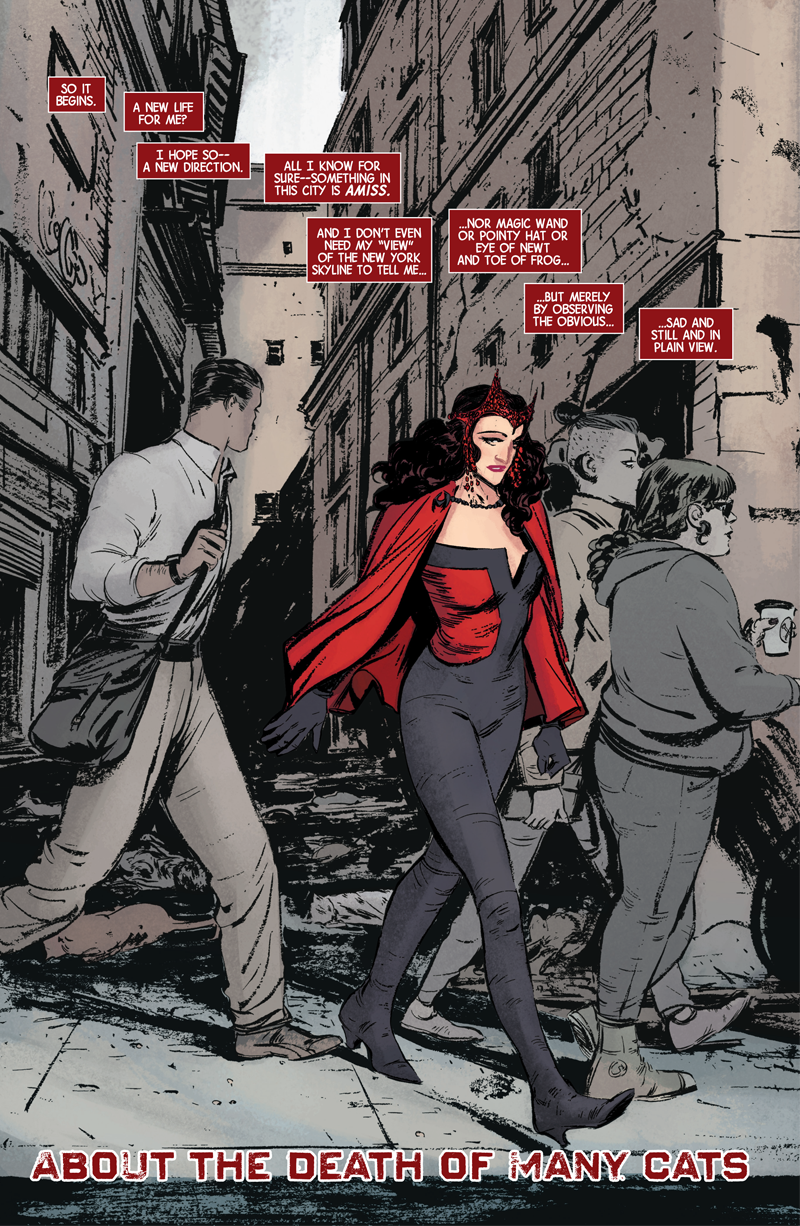 Illustration for article titled How Scarlet Witch's New Comic Uncovers The Mystic Marvel Universe—And The Scarlet Witch Herself